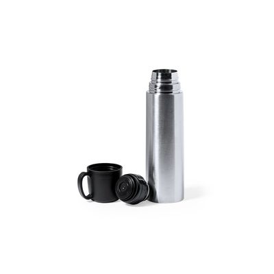 Termo 500ml Doble Pared con Taza en Tapa 130ml
