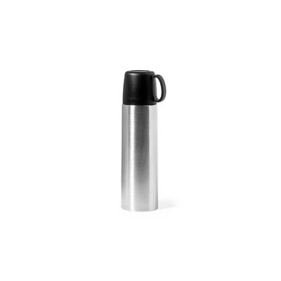 Termo 500ml Doble Pared con Taza en Tapa 130ml Plat