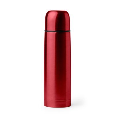 Termo de 500 ml con tapa taza Rojo Talla Única Adulto