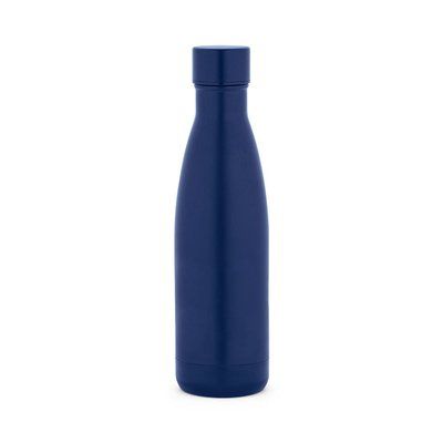 Termo de acero 520 ml con tapón antifugas Azul Marino