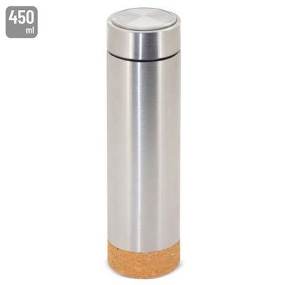 Termo Infusor para Sublimación 450ml Plata