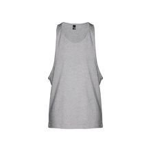 Camiseta Unisex Sin Mangas de algodón Gris Claro S