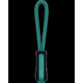 Tirador de cremallera personalizado Black / Kelly Green