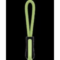 Tirador de cremallera personalizado Black / Lime