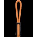 Tirador de cremallera personalizado Black / Orange