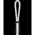 Tirador de cremallera personalizado Black / White