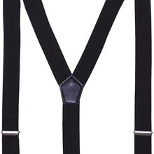 Tirantes con pinzas ajustables Black