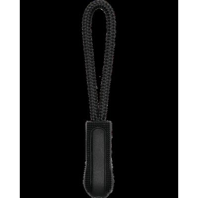 Tirador de cremallera personalizado Black