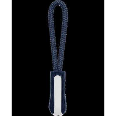 Tirador de cremallera personalizado Navy / White