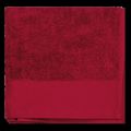 Toalla de algodón orgánico 100x50 cm Hibiscus Red