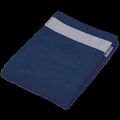 Toalla de playa Navy / White