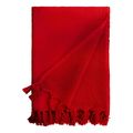 Toalla 80x160 cm de Algodón y Poliéster Rojo