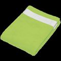 Toalla de playa Lime / White