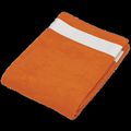 Toalla de playa Orange / White