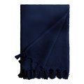 Toalla 80x160 cm de Algodón y Poliéster Azul Marino