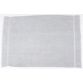 Toalla de baño con aro para colgar Grey