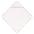 Toalla para bebé con capucha White / Pink