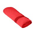 Toalla Microfibra 80% RPET con Elástico Rojo