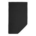 Toalla de microfibra plegable en 2 tamaños Negro 38x68cm