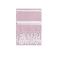 Toalla Pareo Fouta con Rayas 90x180cm Rosa Claro