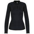 Top deportivo manga larga mujer Black XL
