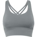 Top Deportivo Transpirable Mujer Gris Claro XL