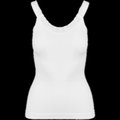 Top tirantes sin costuras con encaje White M/L