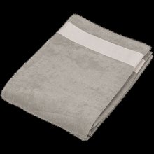 Toalla de playa Light Grey / White