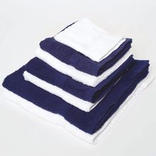 Toalla Deportiva Algodón Peinado Navy