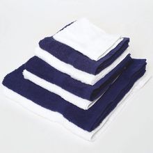 Toalla Deportiva Algodón Peinado Navy