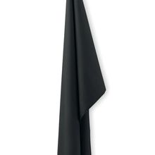 Toalla microfibra secado rápido 70x120cm Negro