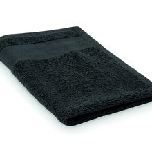 Toalla de rizo algodón 30x50cm Negro