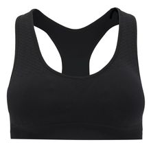 Top Deportivo Mujer Sujeción Media Negro S