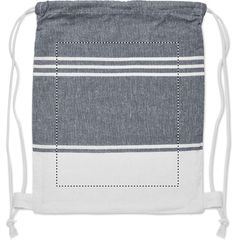 Toalla de playa con bolsa de cuerda | BAG SIDE 1 | 220 x 260