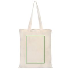 Tote bag asas largas de algodón | Frontal | 200 x 300