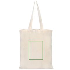 Tote bag asas largas de algodón | Frontal | 150 x 200
