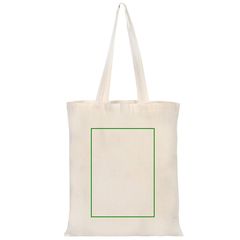 Tote bag asas largas de algodón | Frontal | 200 x 280