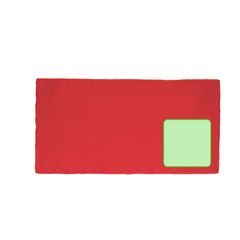 Toalla microfibra absorbente 72x138 cm | En una esquina de la toalla | 300 x 400