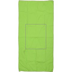 Toalla de deporte en bolsa de nylon | TOWEL BACK CENTER E | 230 x 280