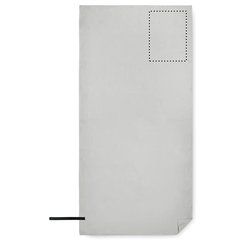 Toalla de microfibra aterciopelada | UPPER RIGHT | 260 x 350