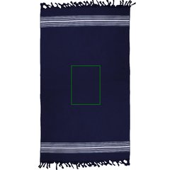 Toalla Pareo 2 caras 250gr/m2 90x160 cm | Frontal | 300 x 400