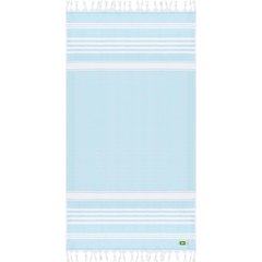 Toalla Pareo Algodón 220g con Flecos | Etiqueta | 50 x 20