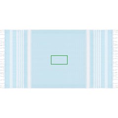 Toalla Pareo Algodón 220g con Flecos | Horizontal | 230 x 120