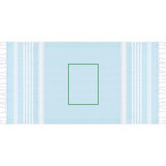 Toalla Pareo Algodón 220g con Flecos | Horizontal | 280 x 400