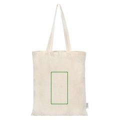 tote bag de algodón orgánico | Frontal | 120 x 230