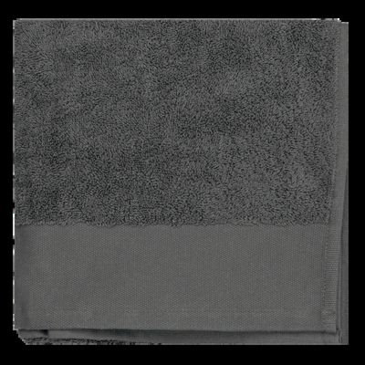 Toalla de algodón orgánico 100x50 cm Iron Grey