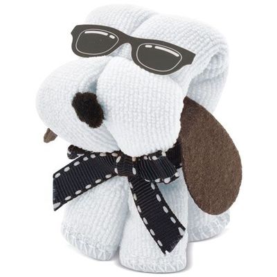 Toalla Perrito 20x21cm Bl