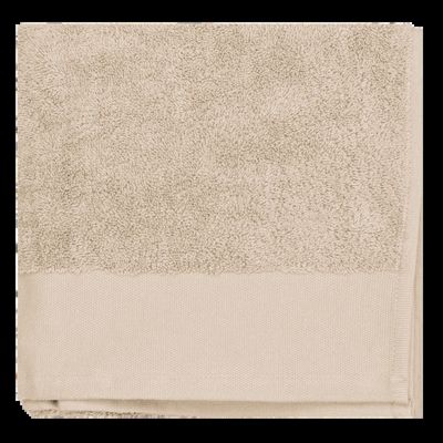 Toalla de algodón orgánico 100x50 cm Linen