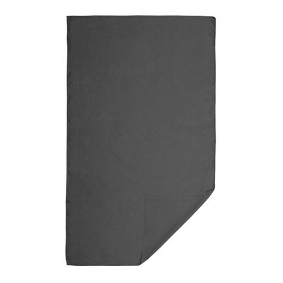 Toalla de microfibra plegable en 2 tamaños Plomo Oscuro 38X68Cm