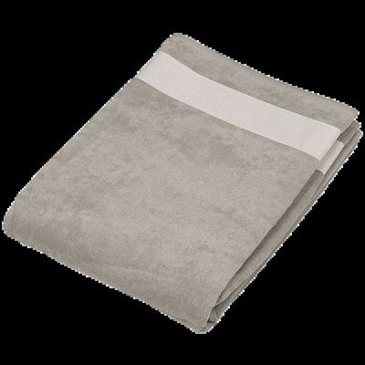 Toalla de playa Light Grey / White